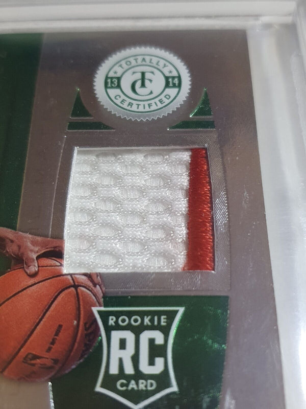 2013 Certified Giannis Antetokounmpo Rookie #PATCH GREEN /5 RC - BGS 9 (POP 1)
