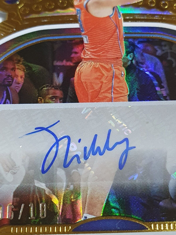 2022 Crown Royale Josh Giddey AUTO GOLD /10 Die Cut Prizm - Very Rare