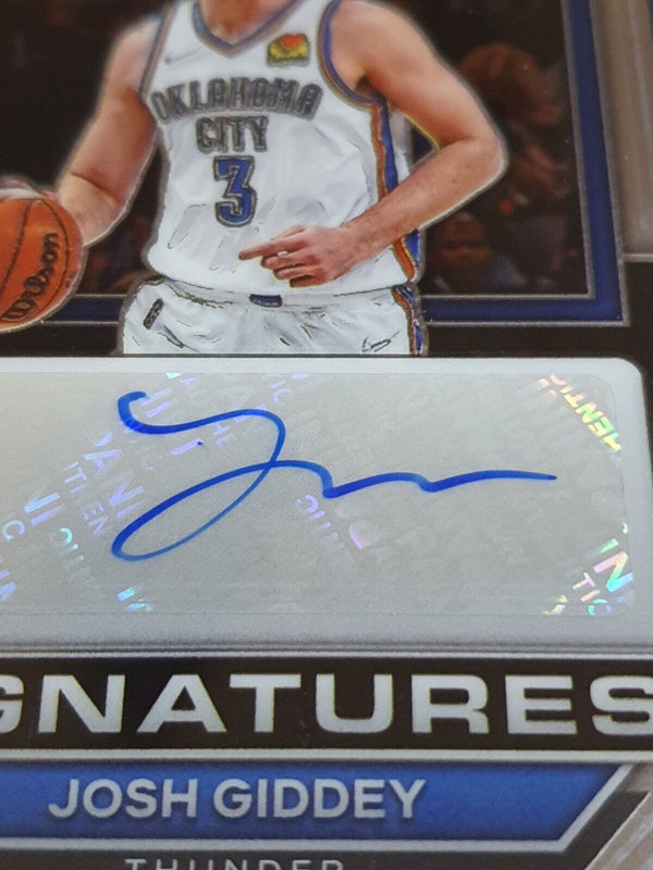 2022 Panini Prizm Josh Giddey AUTO Signatures - Ready to Grade