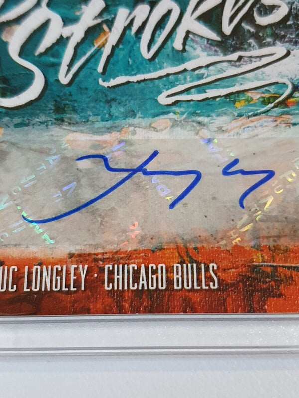 2018 Court Kings Luc Longley AUTO RUBY /99 Brush Strokes Autograph - Rare