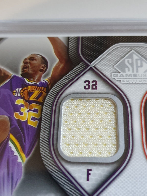 2009 SP Game Used Karl Malone Scottie Pippen #PATCH /499 Combo Materials - Rare