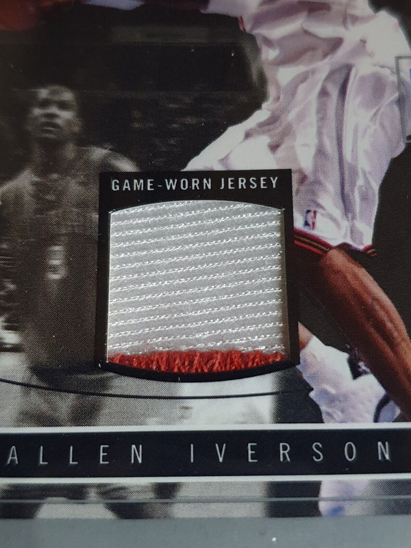 2003 Skybox Allen Iverson #PATCH /399 2 Color Game Jersey - PSA 9 (POP 1)