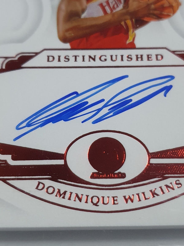 2018 Flawless Dominique Wilkins AUTO RUBY /15 Autographs - BGS 9 (POP 1)