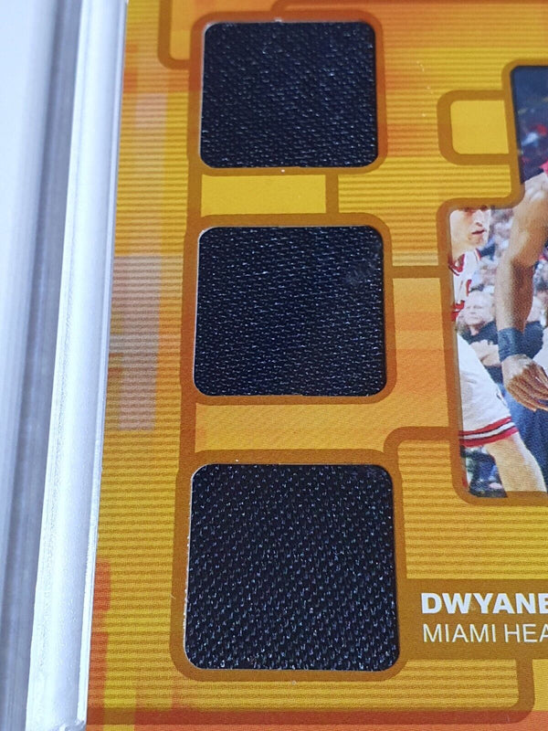 2007 Bowman DP & Stars Dwyane Wade #PATCH /50 TRIPLE Game Worn Jersey - Rare