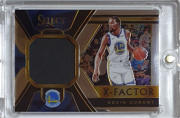 2018 Panini Select Kevin Durant #PATCH Game Worn Jersey - Ready to Grade