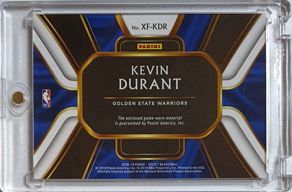 2018 Panini Select Kevin Durant #PATCH Game Worn Jersey - Ready to Grade