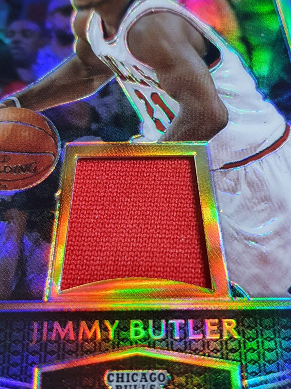 2016 Panini Select Jimmy Butler #PATCH PURPLE /99 Prizm Game Worn Jersey - Rare