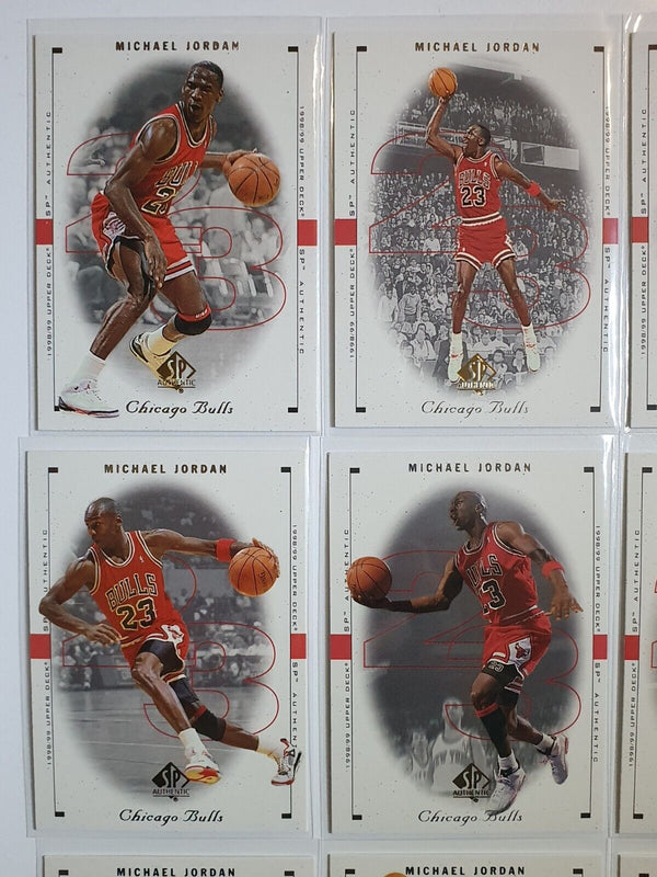 1998 Upper Deck Michael Jordan COMPLETE SET OF 10 SP Authentic - Ready to Grade