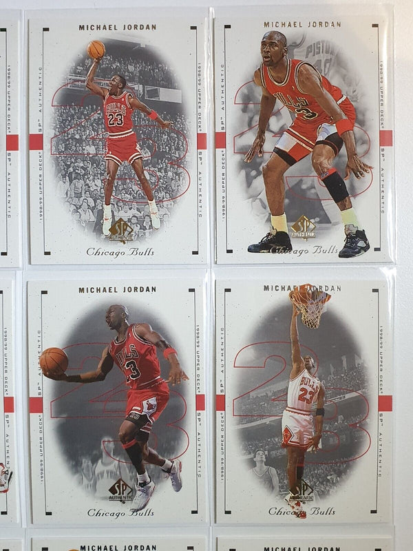 1998 Upper Deck Michael Jordan COMPLETE SET OF 10 SP Authentic - Ready to Grade