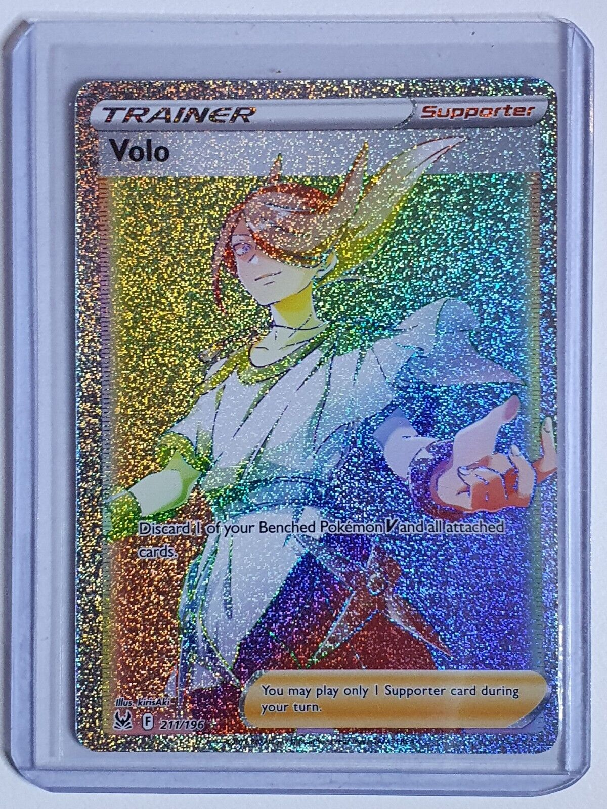 2022 Pokemon Volo 211/196 Lost Origin Secret Rainbow