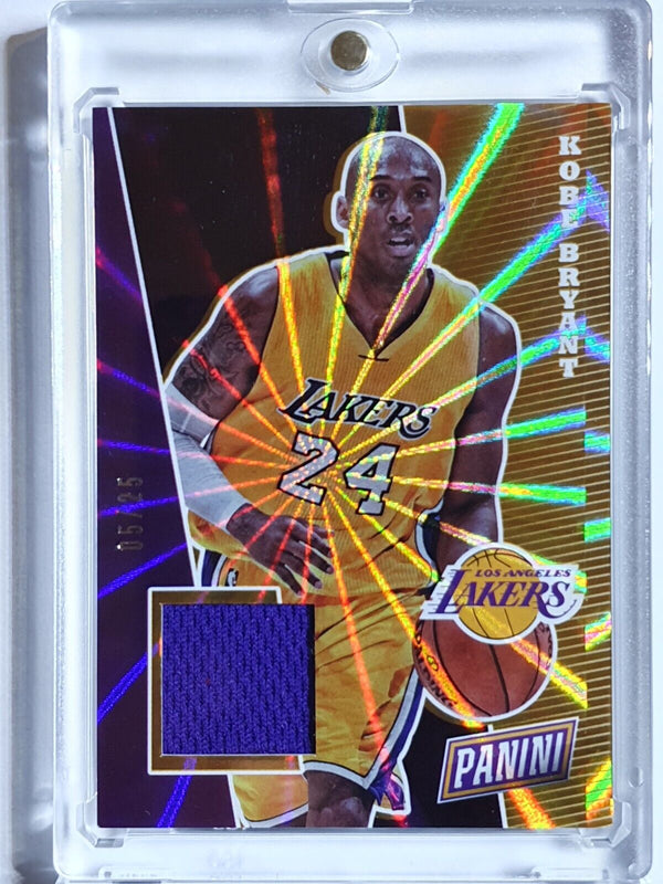 2017 Panini The National Kobe Bryant #PATCH RAINBOW SPOKES /25 HOLO - Rare