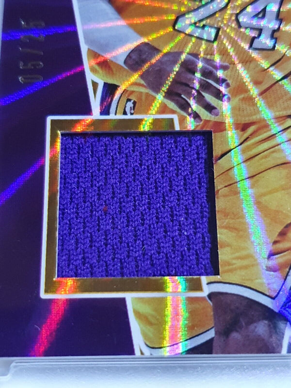 2017 Panini The National Kobe Bryant #PATCH RAINBOW SPOKES /25 HOLO - Rare