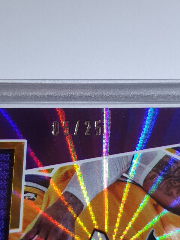 2017 Panini The National Kobe Bryant #PATCH RAINBOW SPOKES /25 HOLO - Rare
