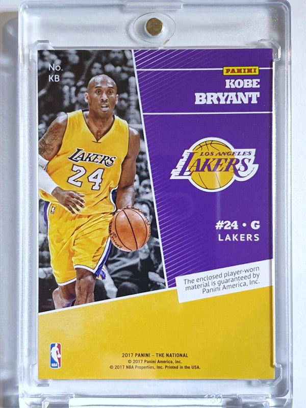 2017 Panini The National Kobe Bryant #PATCH RAINBOW SPOKES /25 HOLO - Rare