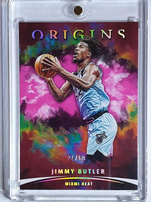 2021 Panini Origins Jimmy Butler #43 PINK /60 Edition - Ready to Grade