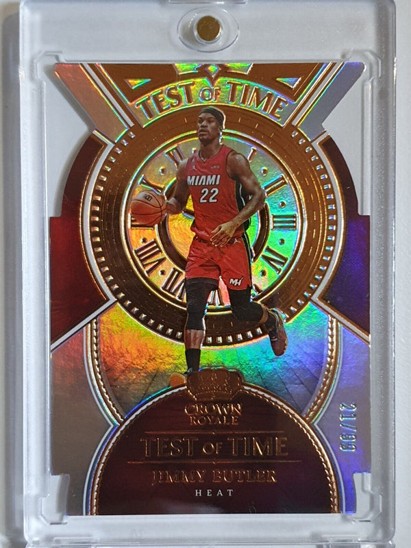 2022 Panini Crown Royale Jimmy Butler #15 BRONZE /99 Test of Time - Rare