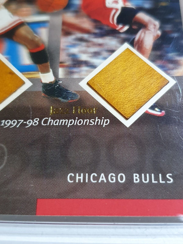 2000 Upper Deck Michael Jordan /2300 Triple GAME CHAMPIONSHIP FLOOR Boards