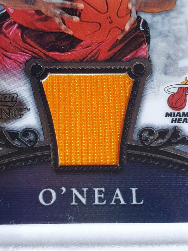 2006 Bowman Sterling Shaquille O'Neal #PATCH Game Worn Red Jersey - Rare