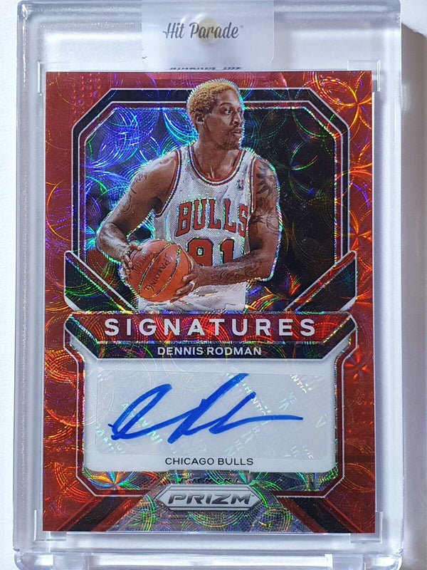 2020 Panini Prizm Dennis Rodman #AUTO CHOICE Prizm Signatures - Ready to Grade