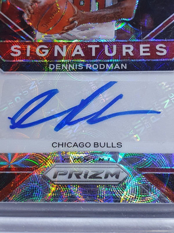 2020 Panini Prizm Dennis Rodman #AUTO CHOICE Prizm Signatures - Ready to Grade