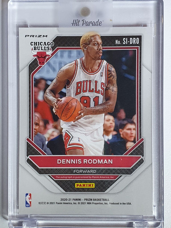 2020 Panini Prizm Dennis Rodman #AUTO CHOICE Prizm Signatures - Ready to Grade