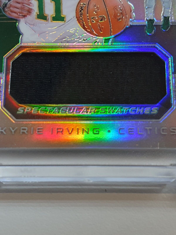 2018 Panini Spectra Kyrie Irving #PATCH Silver /99 Game Worn Jersey - Rare