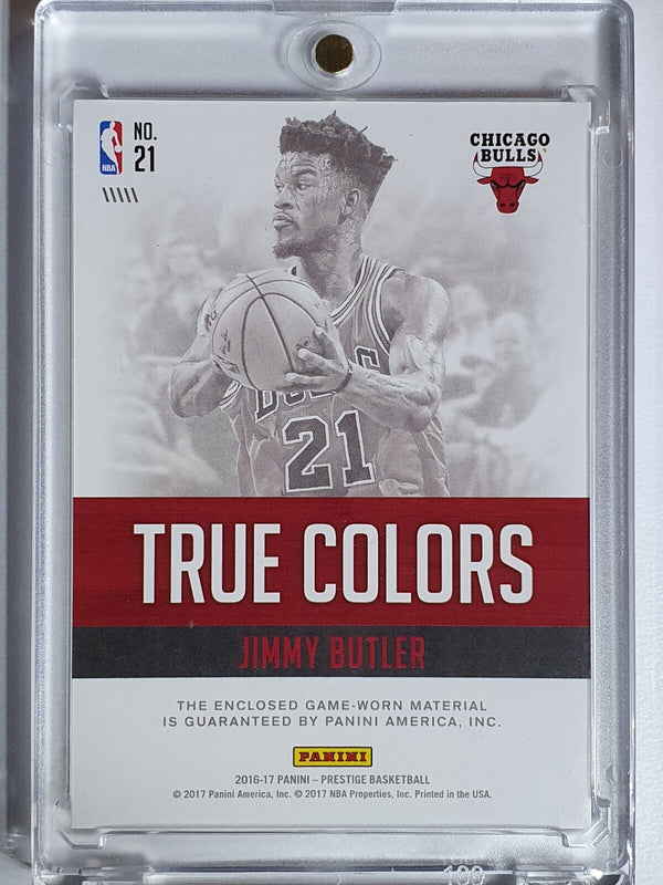 2016 Panini Prestige Jimmy Butler #PATCH /199 Game Worn Jersey - Rare