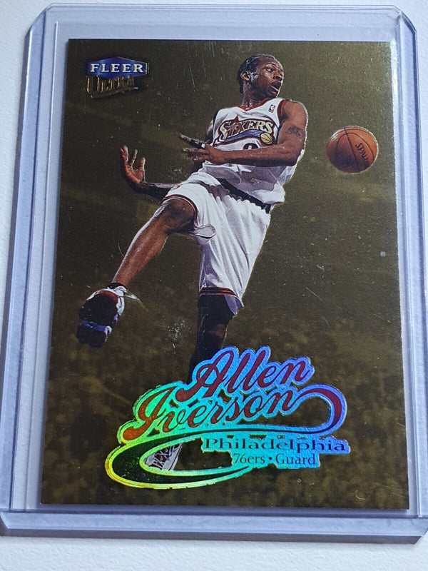 1998 Fleer Ultra Allen Iverson #33G GOLD MEDALLION Edition - Ready to Grade