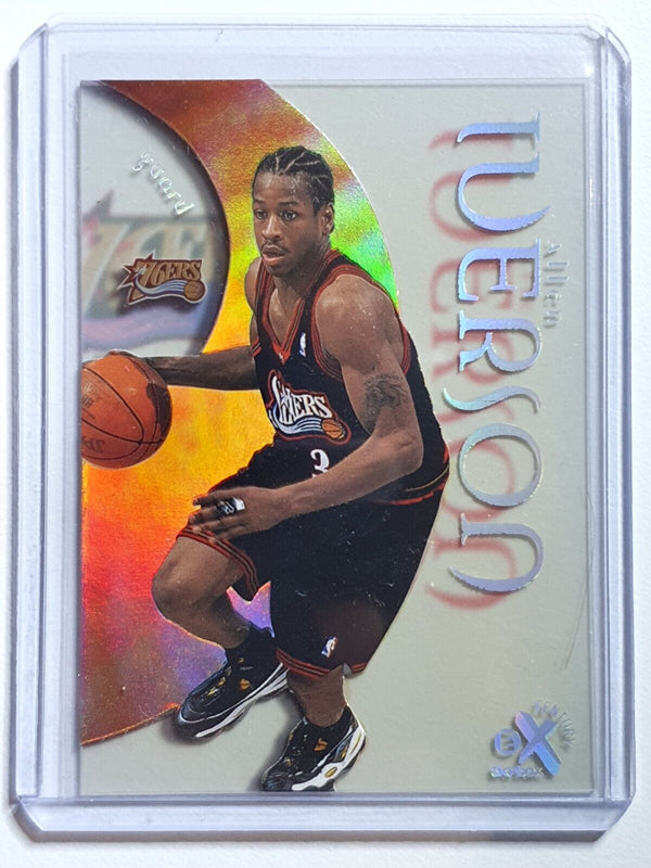 1999 Skybox EX Century Allen Iverson #5 ACETATE Holo Foil - Ready to Grade