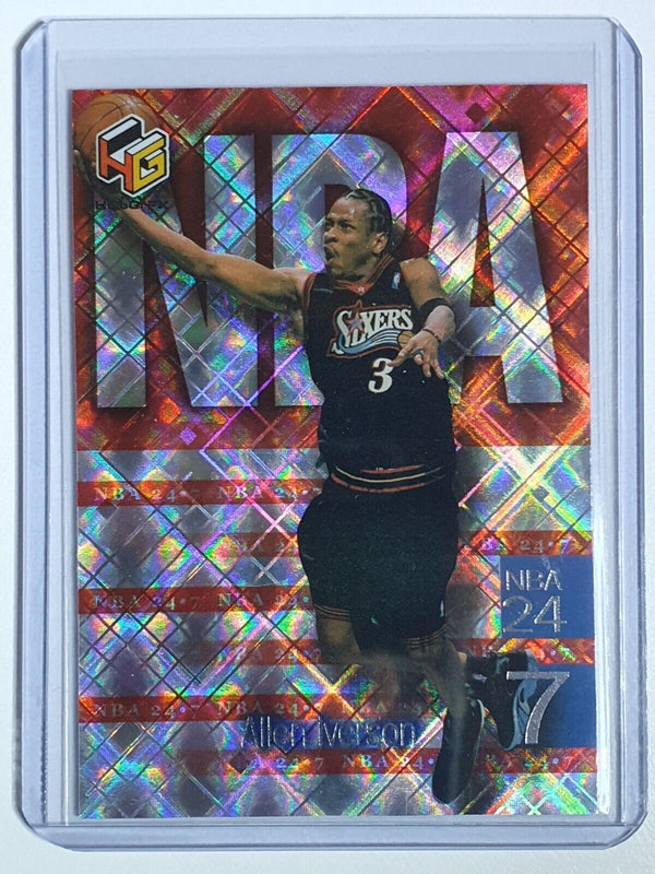 1999 Upper Deck HoloGrFX Allen Iverson #N2 NBA 24/7 - Ready for Grading