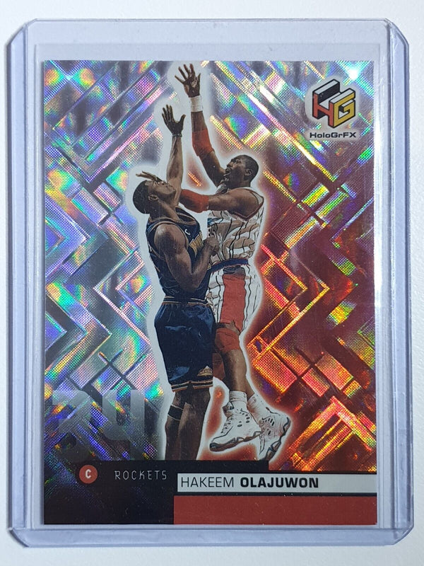 1999 Upper Deck HoloGrFX Hakeem Olajuwon #22 Holo - Ready for Grading