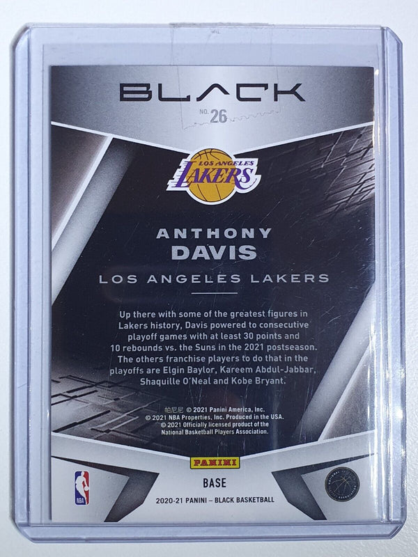 2020 Panini Black Anthony Davis #26 HOLO FOIL /149 - Ready to Grade