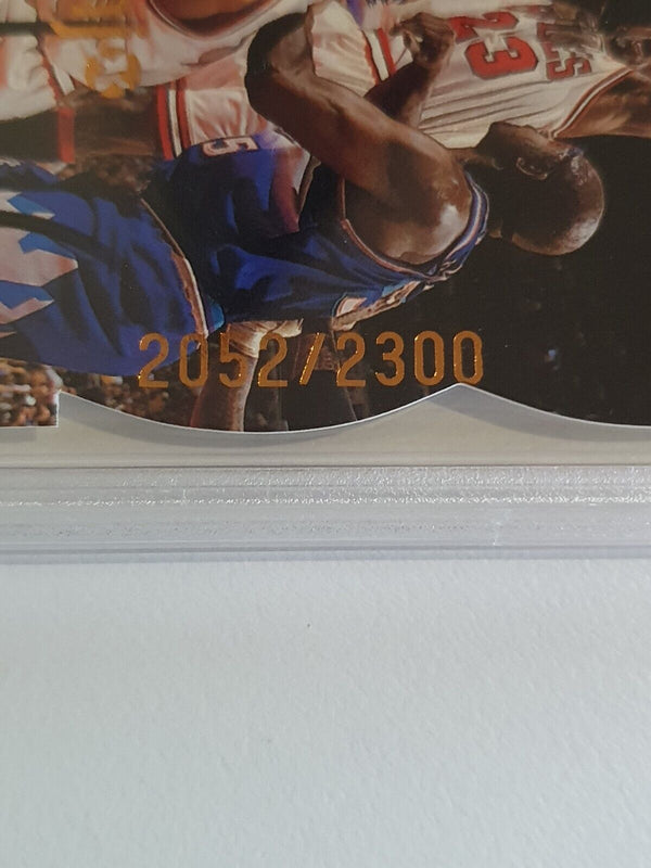 1998 Upper Deck MJx Michael Jordan #109 RED /2300 Die-Cut - PSA 9 (POP 5)