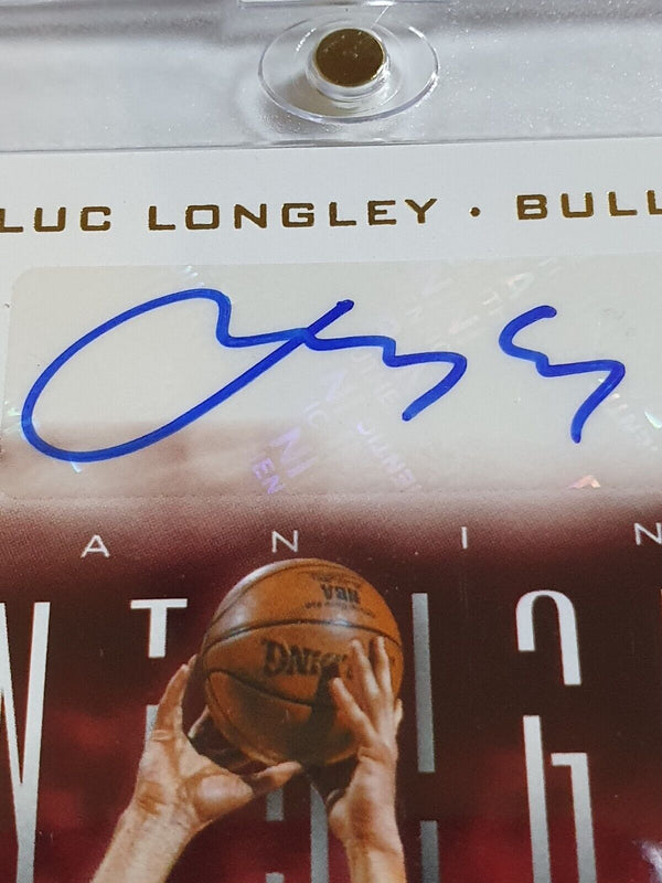 2013 Panini Intrigue Luc Longley AUTO /99 Dunk Co Autograph - Rare