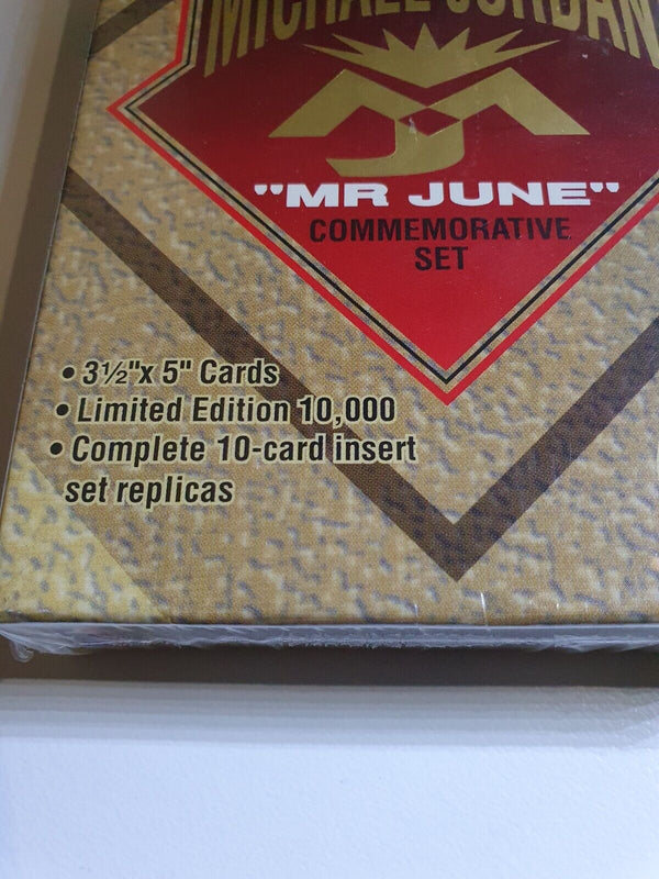 1993 Upper Deck Michael Jordan Mr June /10000 (10 Jumbo Cards) - Factory Sealed