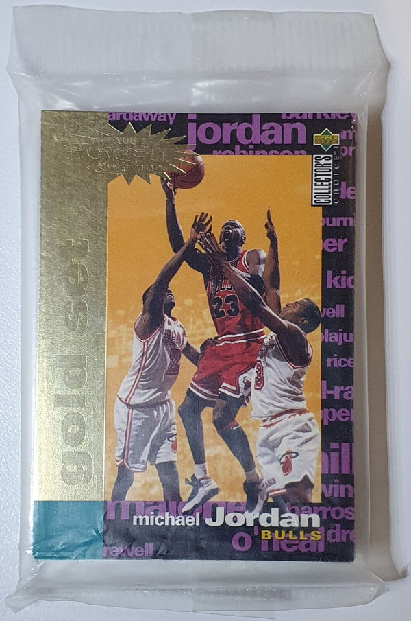 1995 Upper Deck Michael Jordan GOLD SET Crash the Game (All 30 Cards) - Sealed