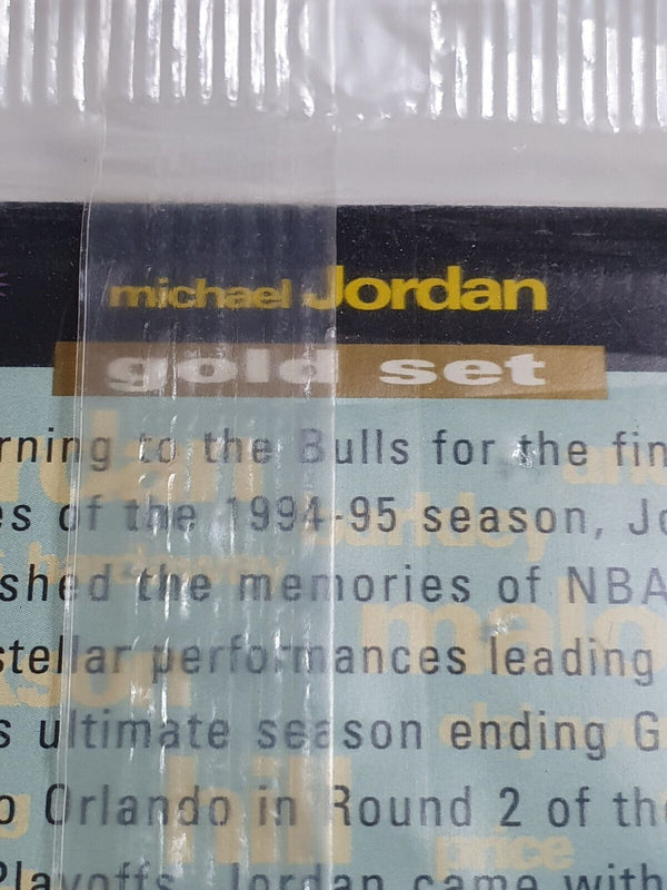 1995 Upper Deck Michael Jordan GOLD SET Crash the Game (All 30 Cards) - Sealed