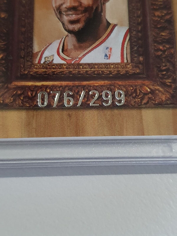 2009 Panini Court Kings LeBron James #PATCH /299 Game Worn Jersey - Rare