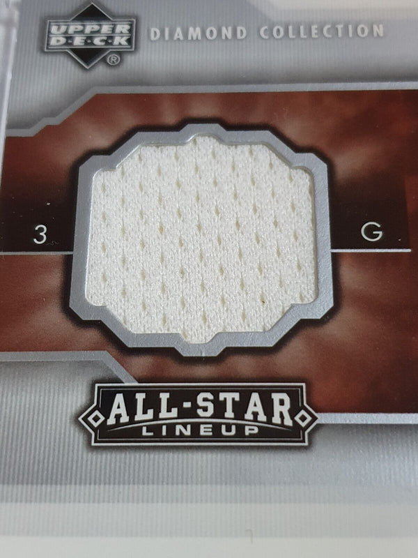 2004 Upper Deck Allen Iverson #PATCH All Star Game Worn Jersey - Rare