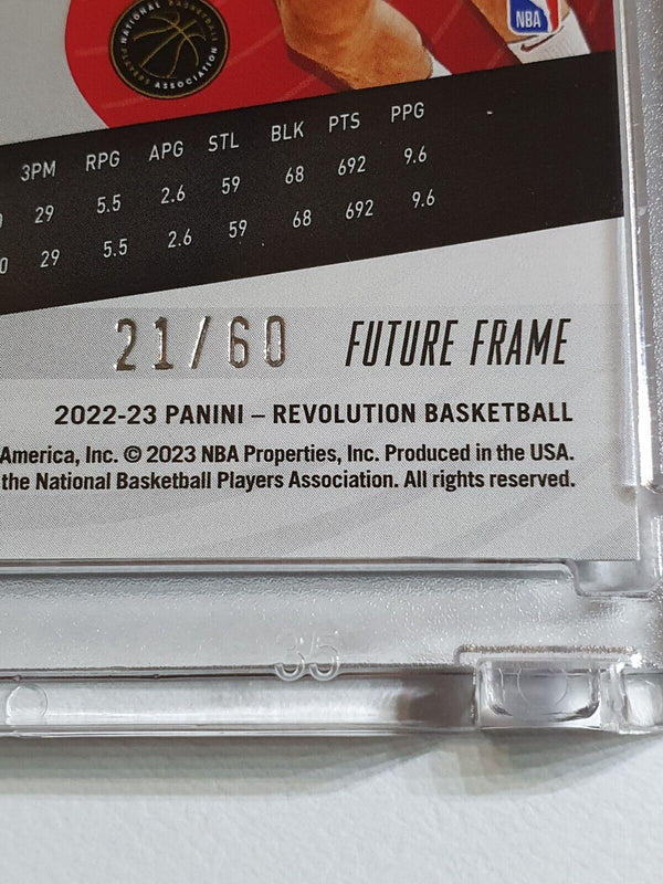 2022 Panini Revolution Alperen Sengun #37 FUTURE FRAME Holo /60 - Ready to Grade