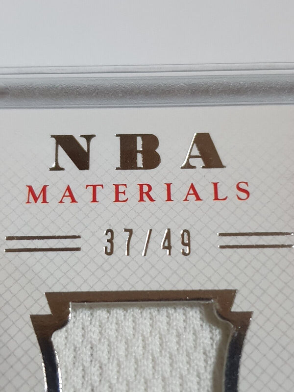 2013 Panini National Treasures Allen Iverson #PATCH /49 Game Worn Jersey - Rare