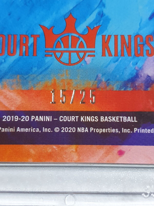 2019 Panini Court Kings Allen Iverson #27 JADE /25 Academy of Fine Arts - Rare