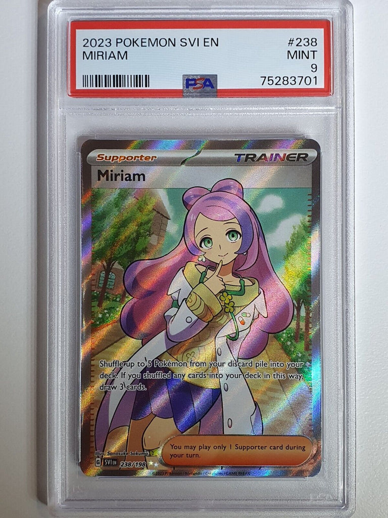 2023 Pokemon Miriam 238/198 Full Art Trainer Scarlet & Violet (SVI)