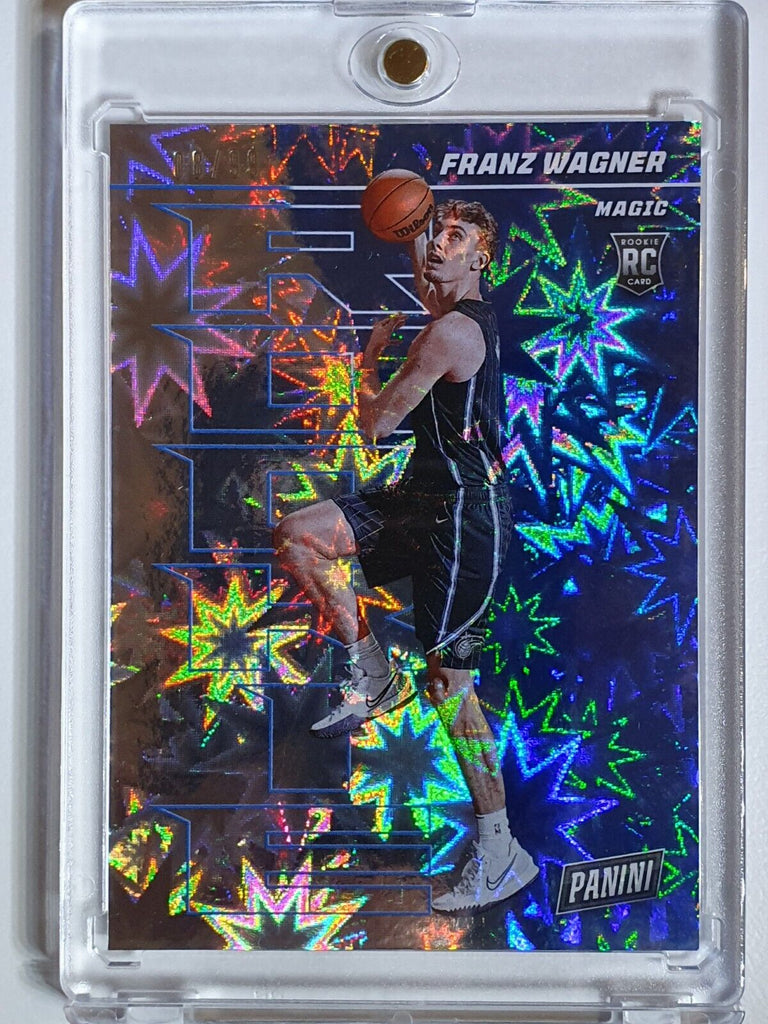 2021 Panini Franz Wagner Rookie #58 KABOOM /99 Holo Player Of The Day – Perfect Edges Cards