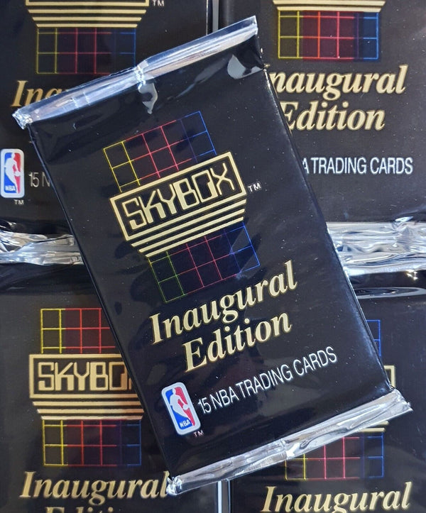 1990-91 Skybox Basketball Series 1 Sealed Pack - Factory Sealed Packs