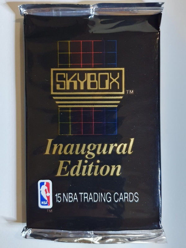 1990-91 Skybox Basketball Series 1 Sealed Pack - Factory Sealed Packs