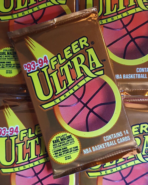 1993-94 Fleer Ultra Basketball Series 1 Pack - Factory Sealed (Scoring Kings?)