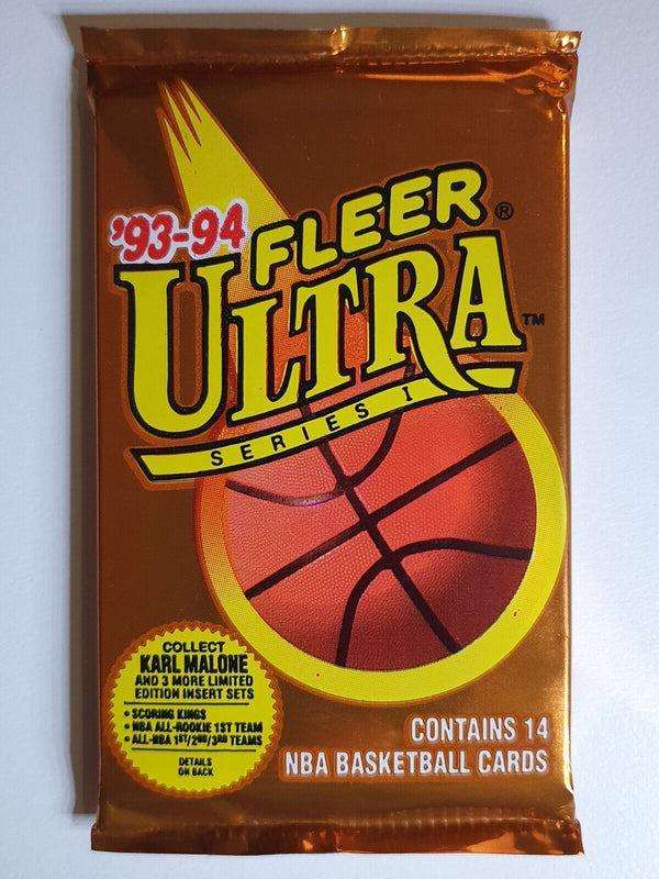 1993-94 Fleer Ultra Basketball Series 1 Pack - Factory Sealed (Scoring Kings?)