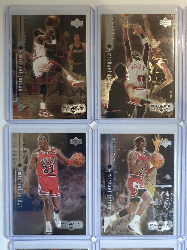 1998 Upper Deck Black Diamond Michael Jordan COMPLETE SET of 14 Cards - Mint