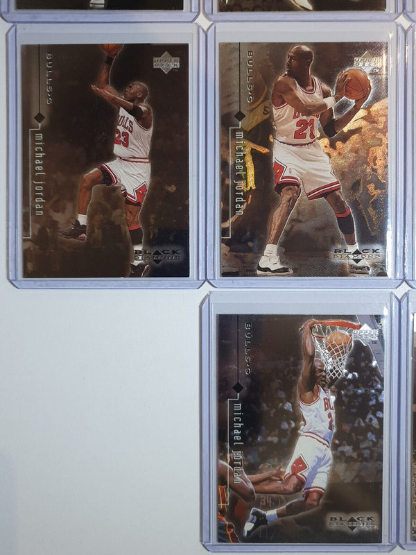 1998 Upper Deck Black Diamond Michael Jordan COMPLETE SET of 14 Cards - Mint